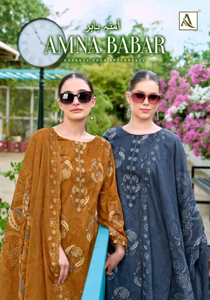 ALOK SUITS AMNA BABAR