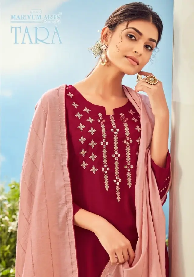 Mariyum Arts Tara Stitched