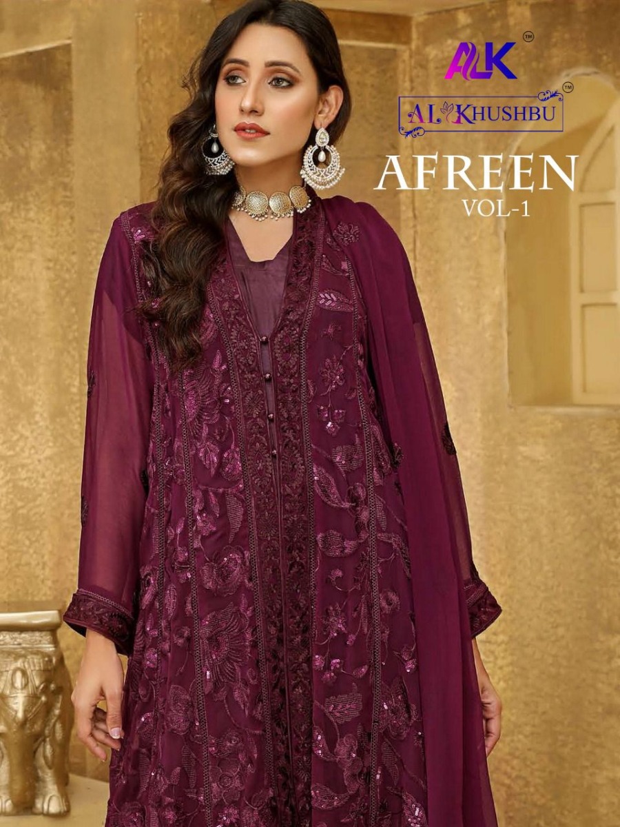 AL Khushbu Afreen Vol 1 D.no 3031-32 with Open Image