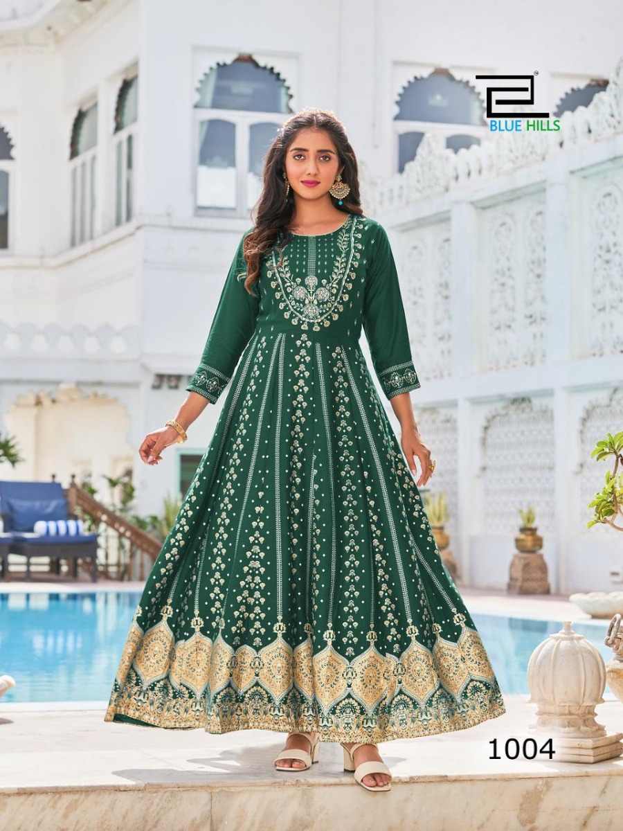 Anarkali Gown Kurti Wholesaler in Surat Online at Low Price