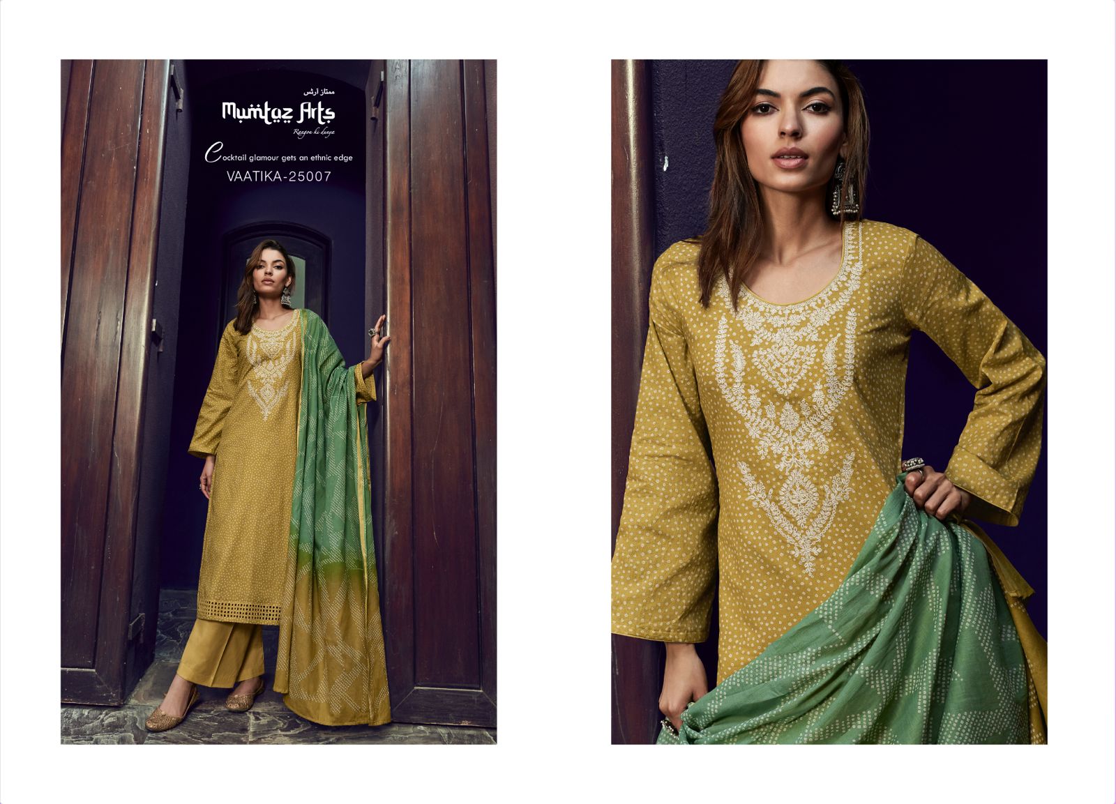 MUMTAZ ARTS PRESENTS MAKHMALI 6001-6007 SERIES TWILL PASHMINA SUITS WINTER  COLLECTION AT WHOLESALE PRICE N1219