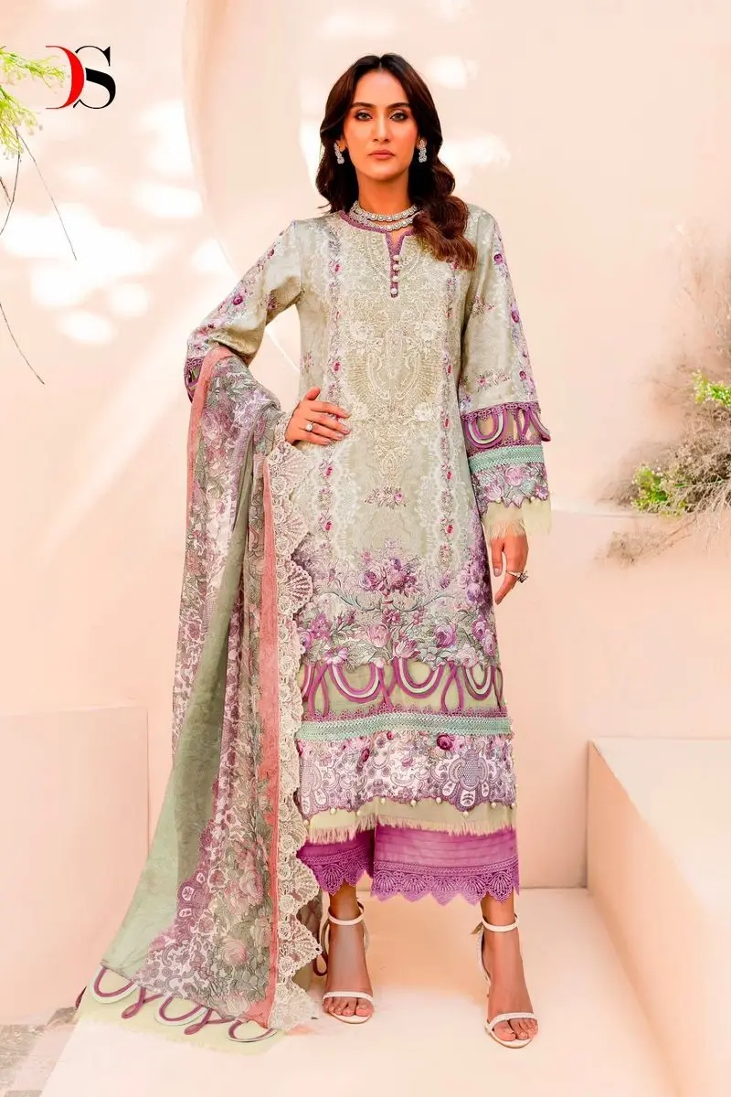 DEEPSY SUITS NIDDLE WONDER Premium vol 2 Cotton dupatta