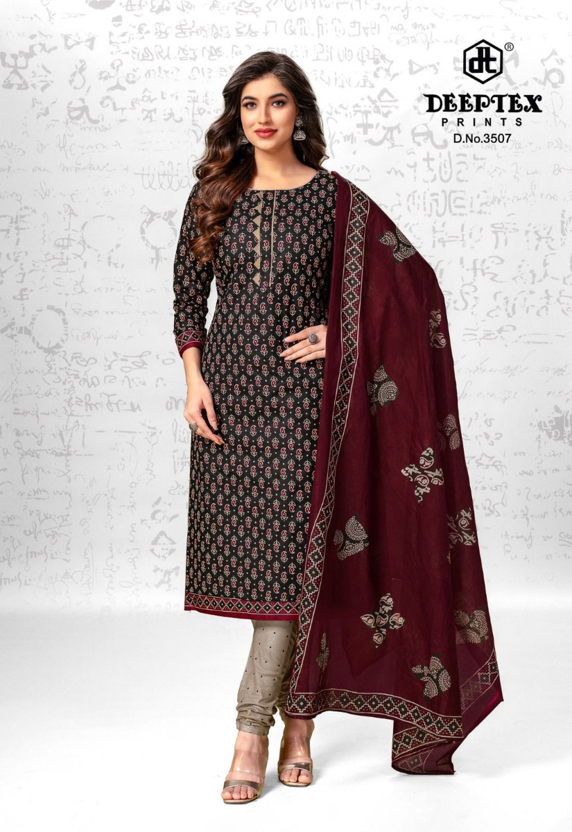 Deeptex Dress Material Wholesale Cotton Suits Manufacturer Solanki Textiles