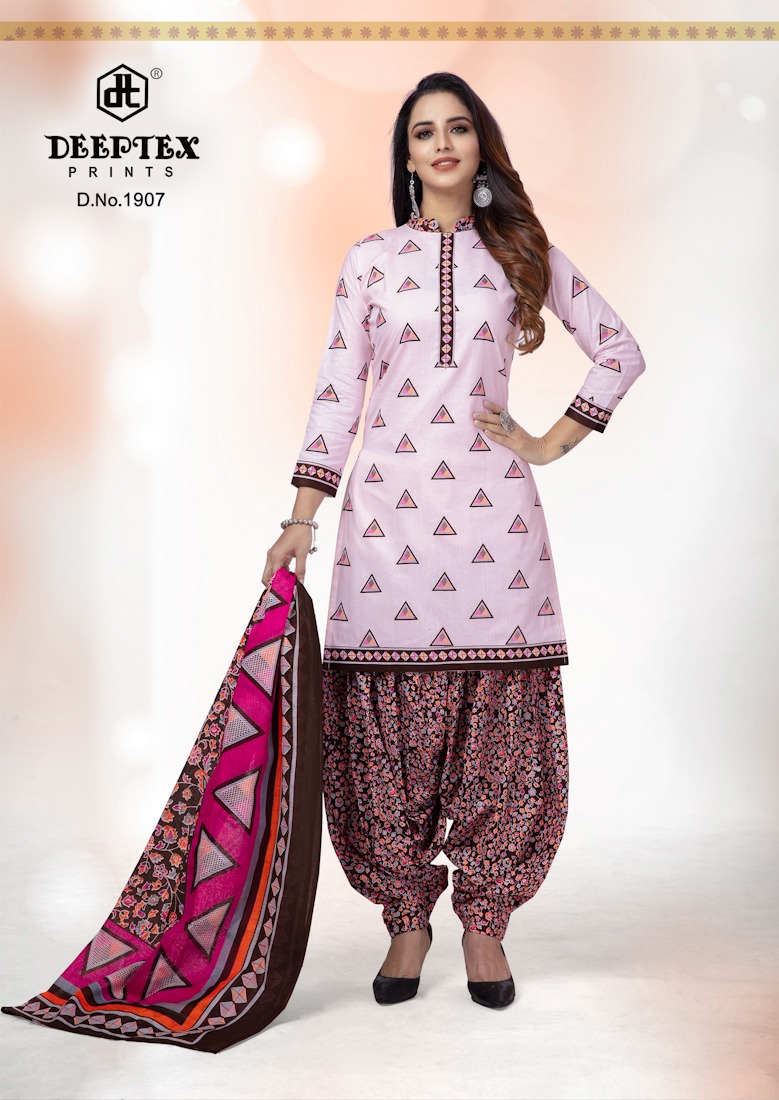 Buy cotton Printed Dress Material At Wholesale Price in india