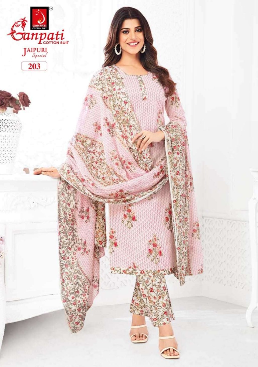 Ganpati cotton sales suit vol 7