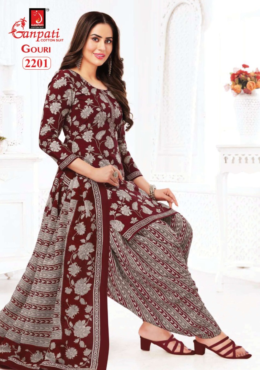 Ganpati Gouri vol 8 Buy Wholesale Ganpati Cotton Suits Jaipuri Specials Solanki Textiles