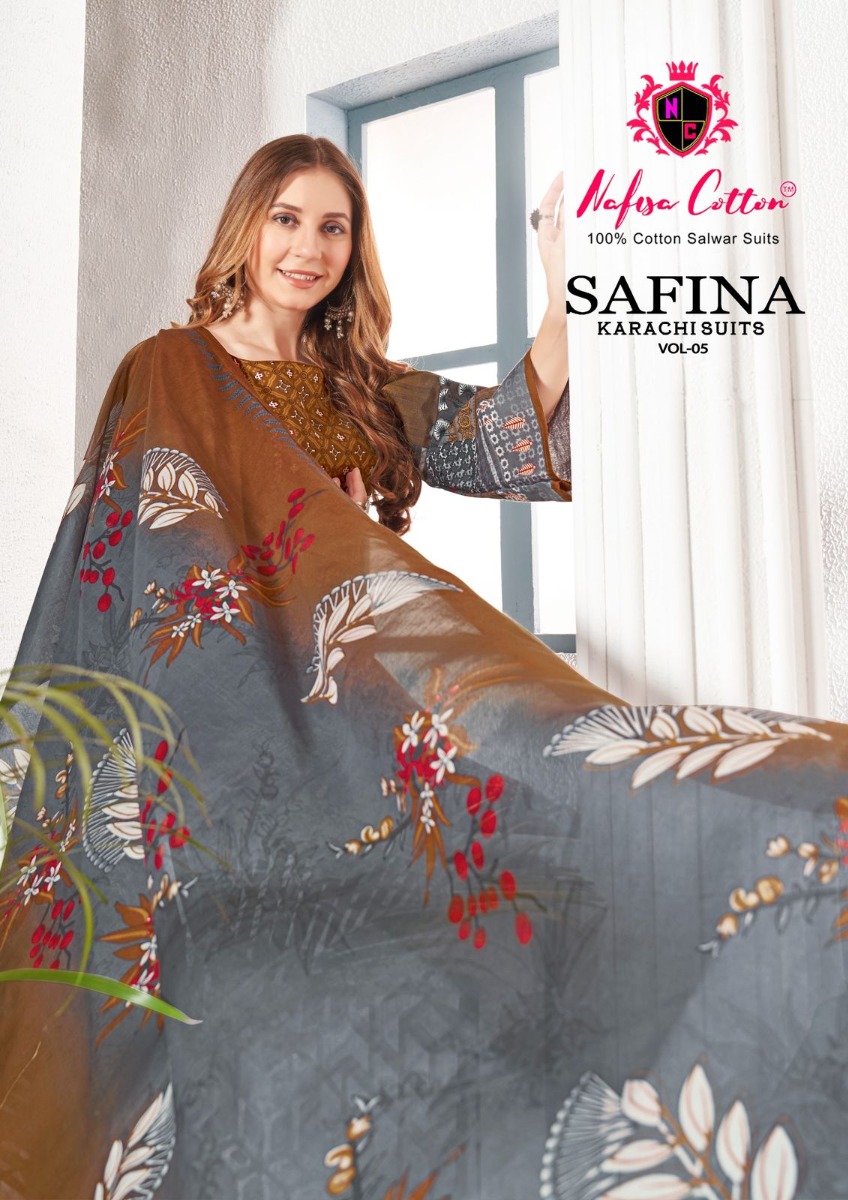 Ganga Tierra 345 Cotton Suits Wholesale Catalog