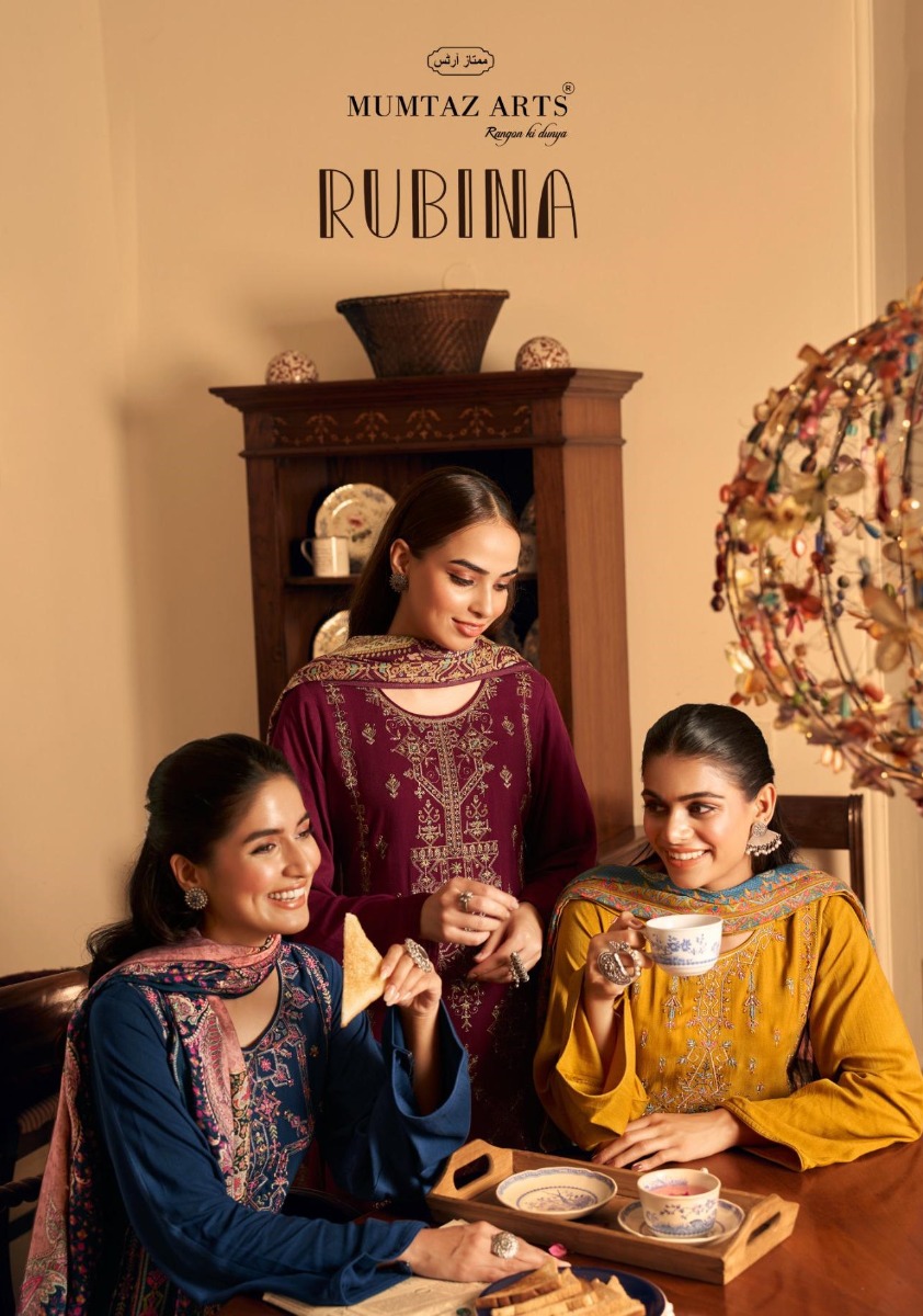 MUMTAZ ARTS RUBINA pashmina