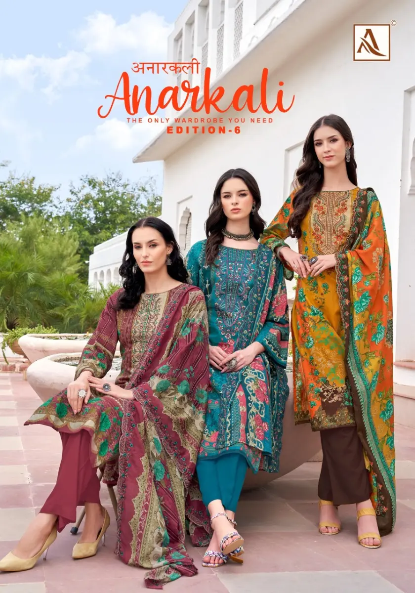 ALOK SUITS ANARKALI  6 