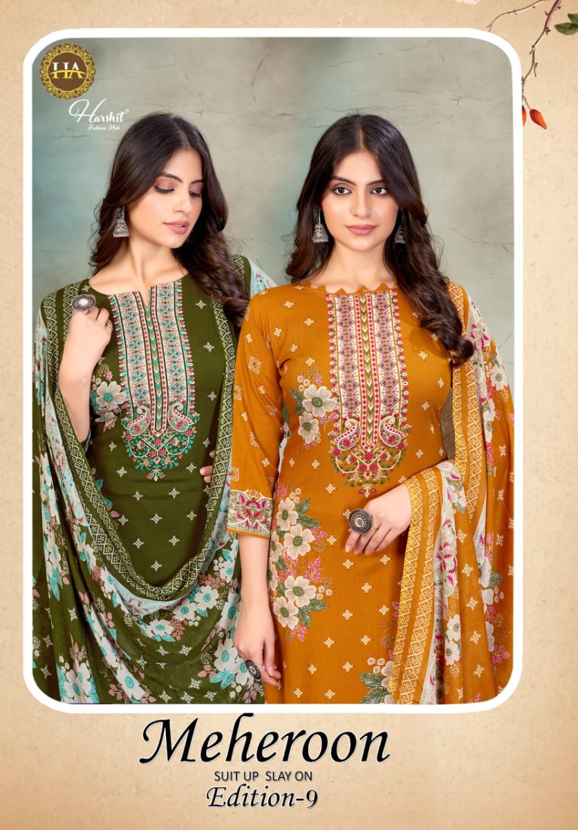 ALOK SUITS HARSHIT MEHEROON 9