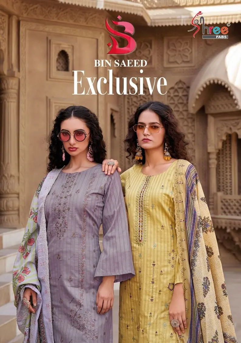 Shree Fabs Bin Saeed Exclusive Vol 01