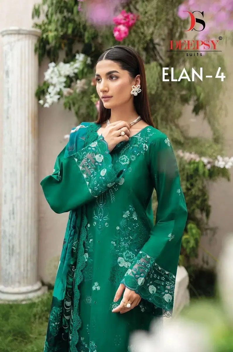 DEEPSY SUITS ELAN LAWN 25 4 WITH OPEN IMAGES