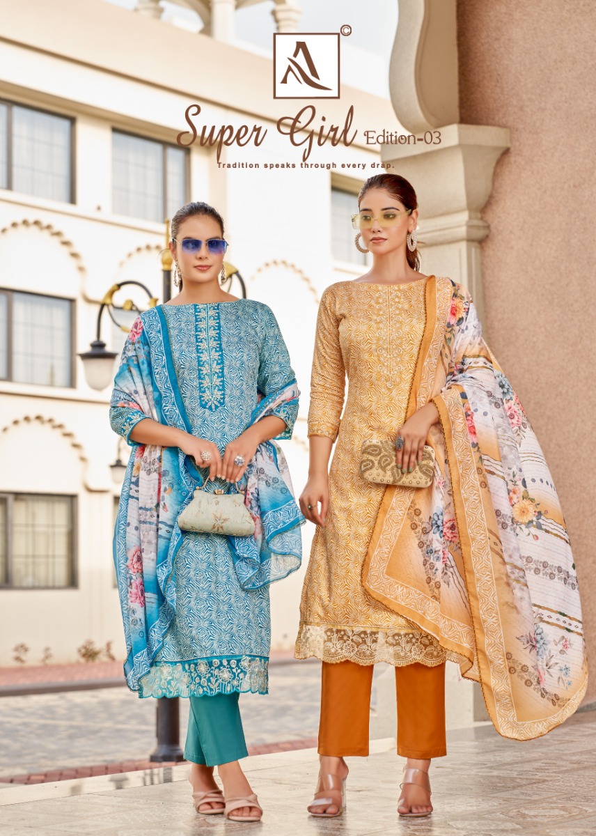 ALOK SUITS SUPER GIRL 3