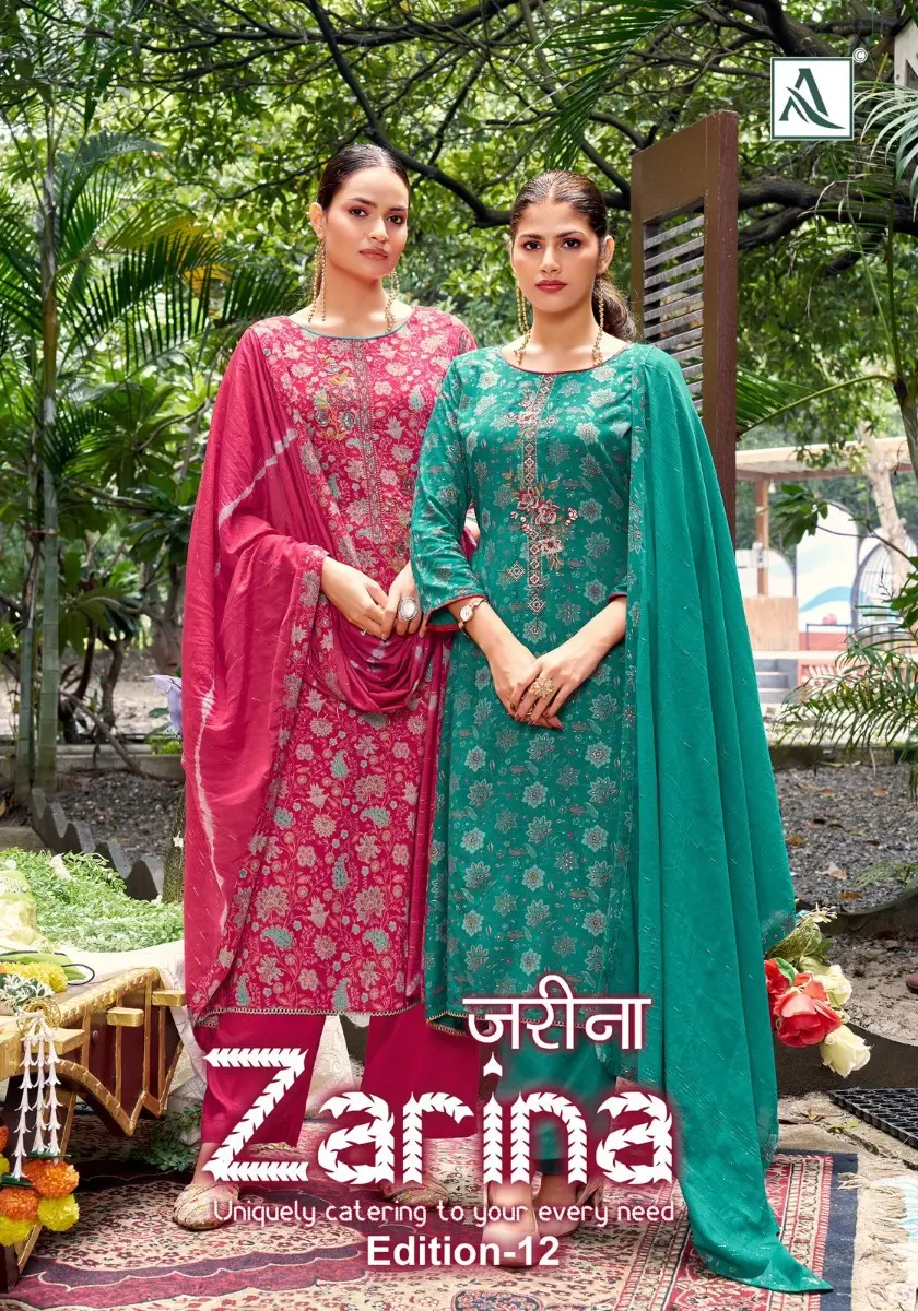 ALOK SUITS ZARINA VOL 12