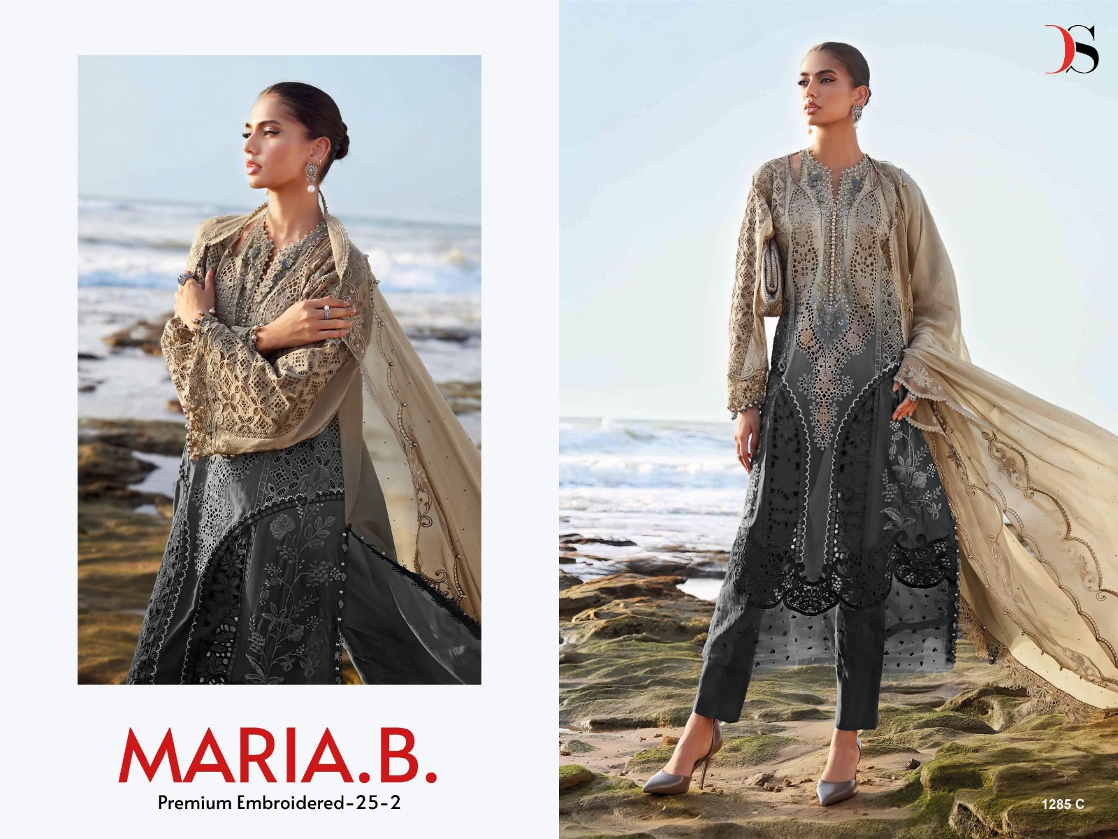 DEEPSY SUITS MARIA B PREMIUM EMBROIDERED 25 2 with open images Buy
