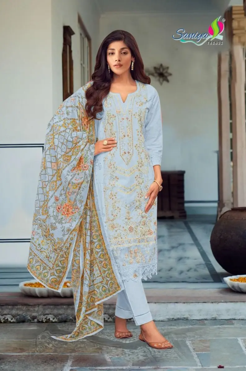 SANIYA TRENDZ TASSER VOL 1 Nx with open images