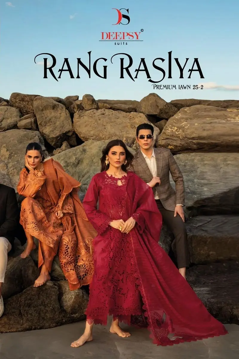 DEEPSY SUITS Rangrasiya Premium Lawn 25 2 with open images