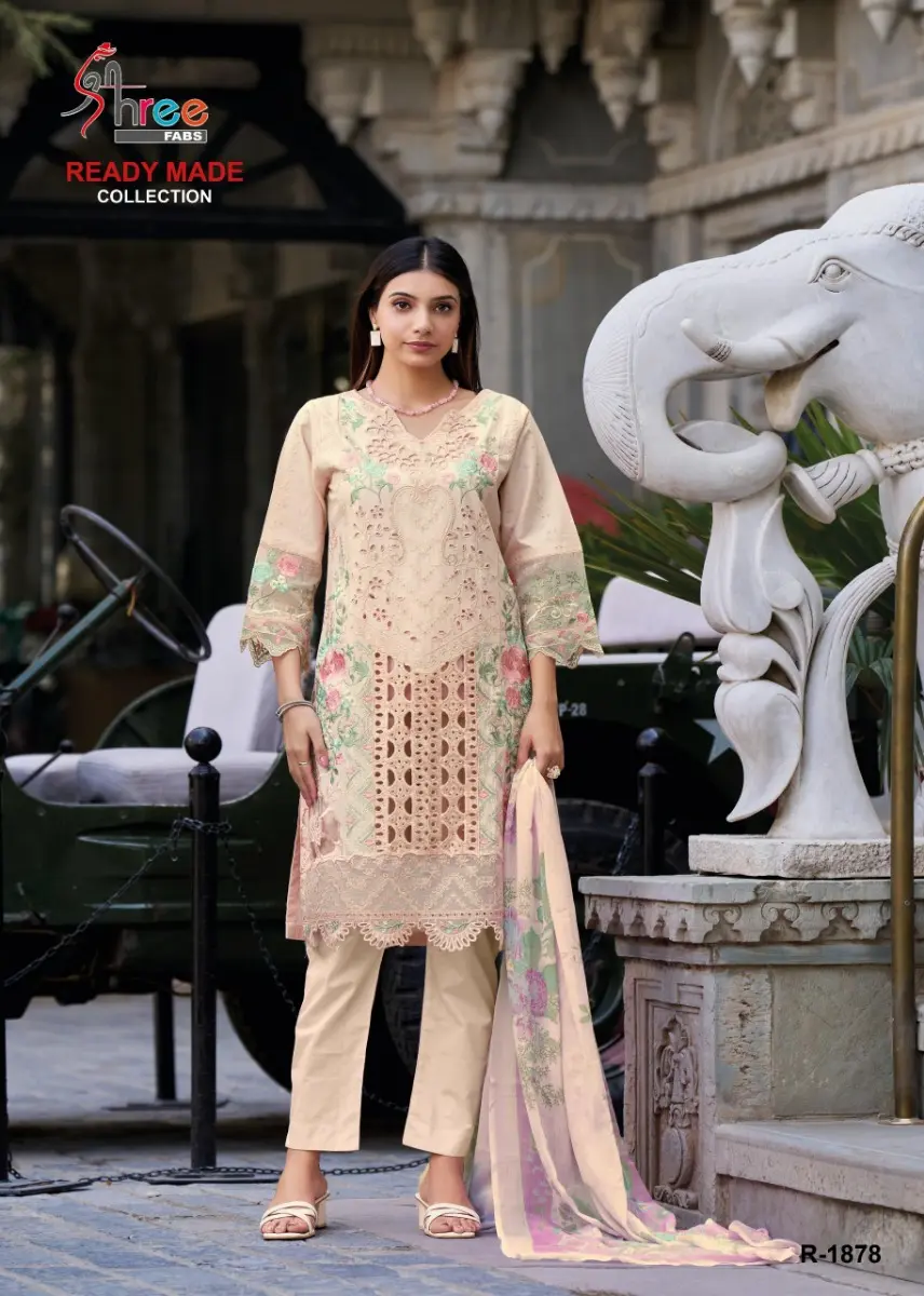 SHREE FABS CHIKANKARI READYMADE