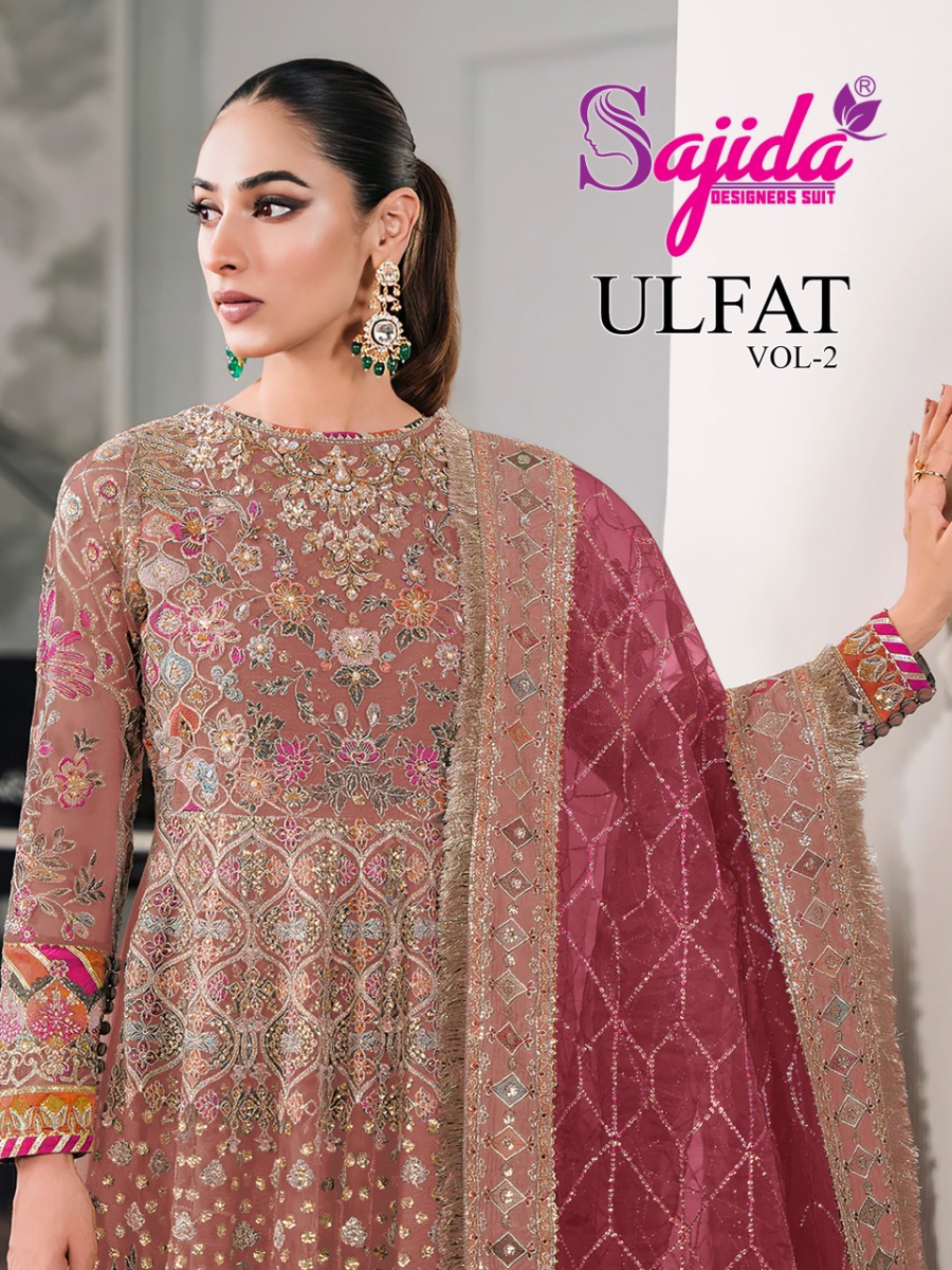 SAJIDA ULFAT VOL 2 DNO 1045 EFGH with open images