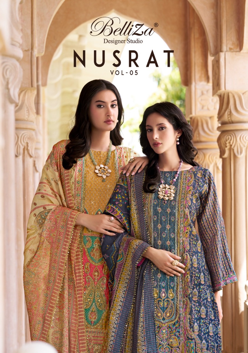 BELLIZA NUSRAT VOL 5 Stiched