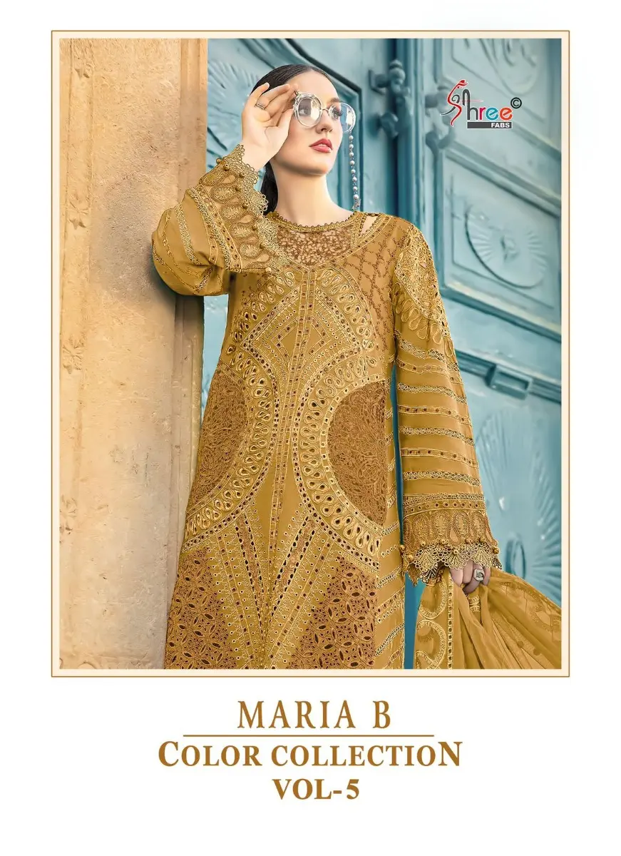 SHREE FABS MARIA B COLOUR COLLECTION VOL 5