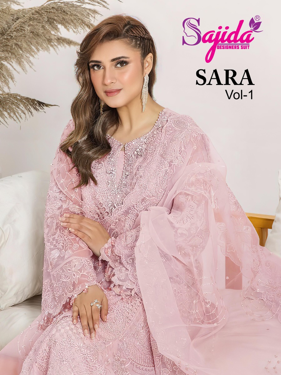 SAJIDA SARA VOL 1 D.NO 1047 ABCD with open images
