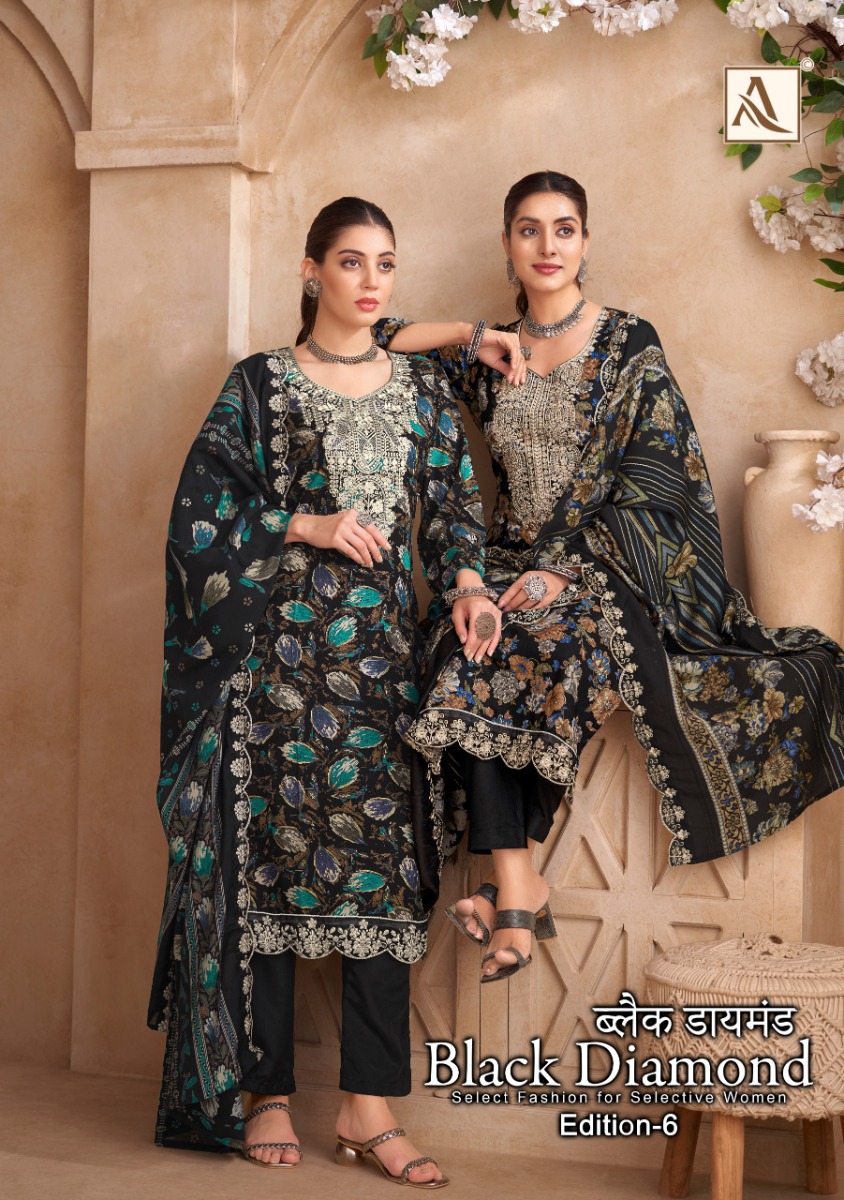 ALOK SUITS BLACK DIAMOND 6