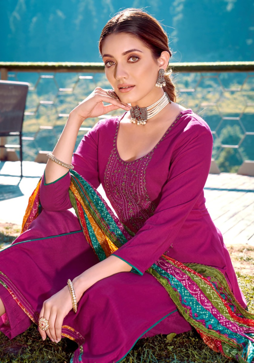 Buy Wholesale Winter Dress Material Woolen Salwar Suits