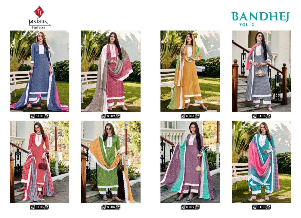 Bandhej Suit Design: Exploring the Fusion of Fabrics and Patterns - Baggout