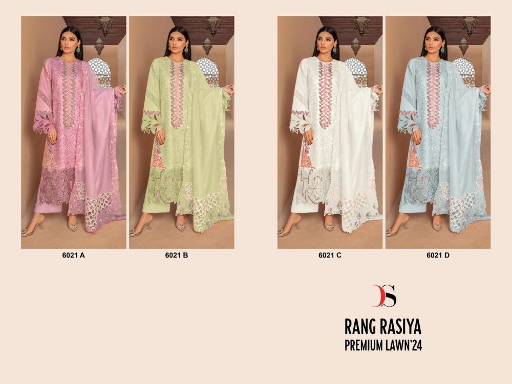 Deepsy Suits 6021 ABCD Rangrasiya Premium lawn 24