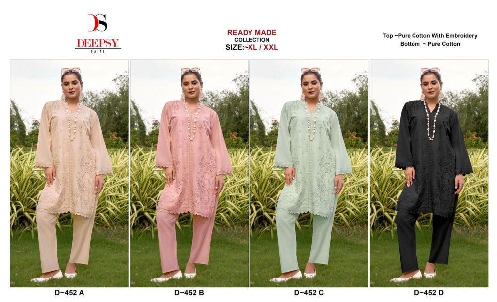 DEEPSY SUITS Readymade 452 ABCD