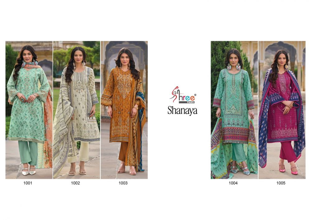 Shree Fabs Shanaya Cotton Dupatta with open images