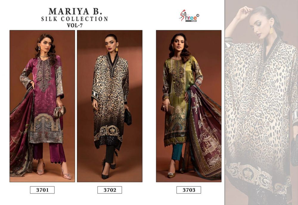 Shree fabs MARIYA b Silk Collection vol 7