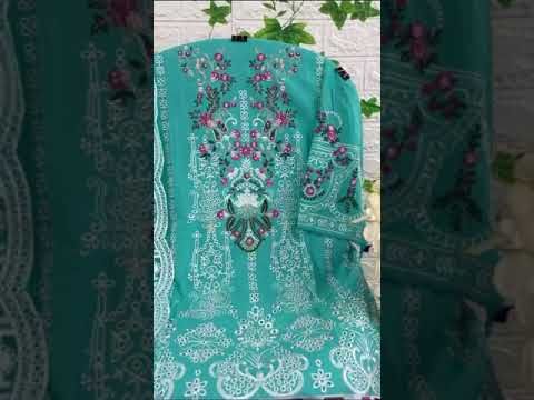 Stunning Blue Kashmiri Tilla Work Paper Silk Suit Set – Luxurion World