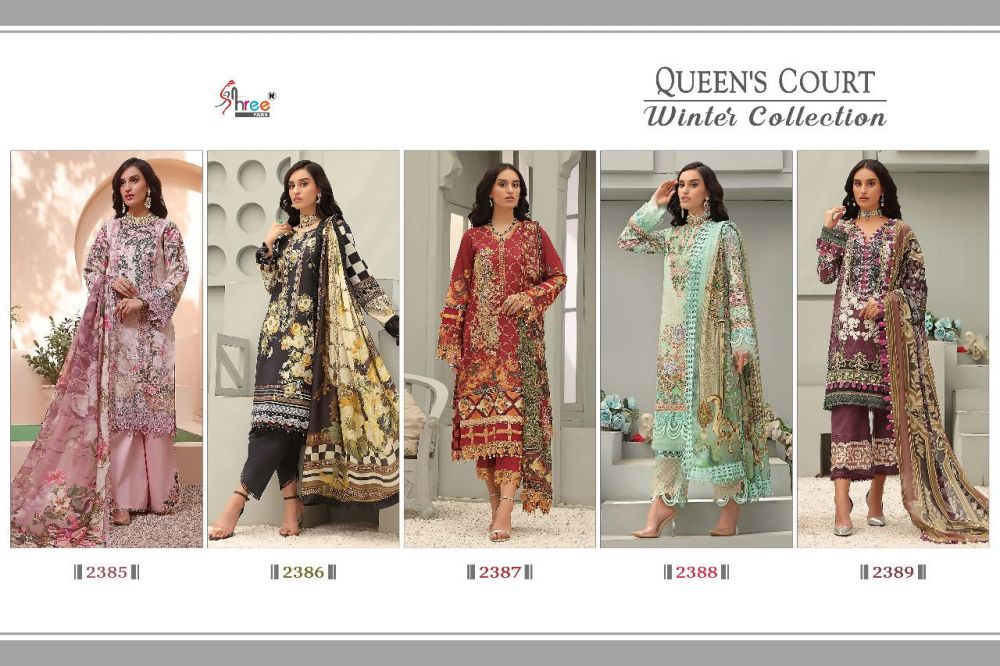 Shree Fabs Queen's Court Winter Collection open images