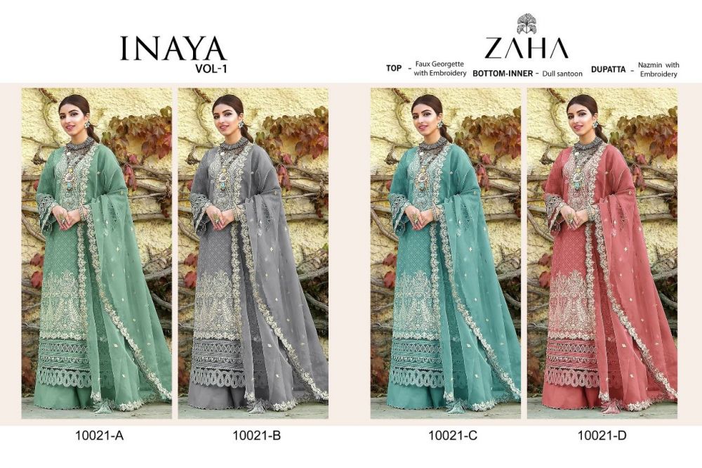 Zaha Inaya Vol 1 D.no 10021