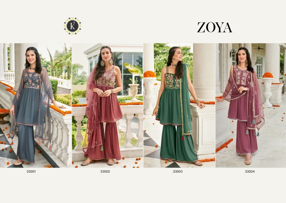 K Fashion Zoya Stitched