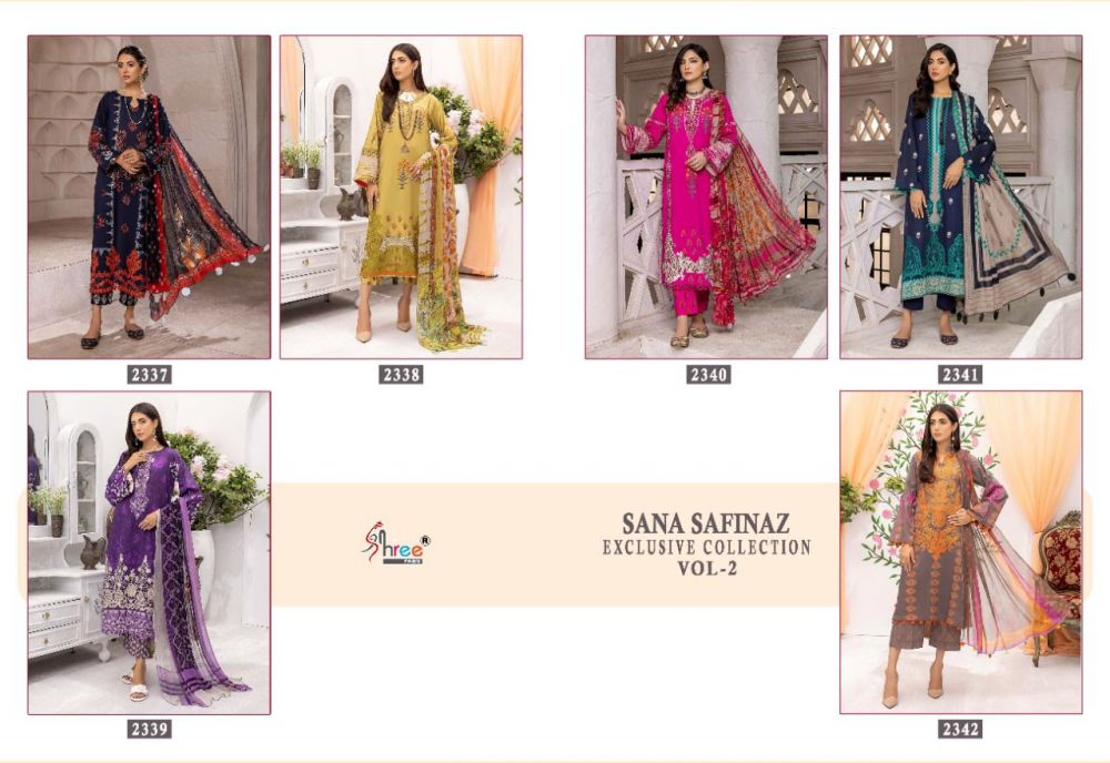 SHREE FABS SANA SAFINAZ EXCLUSIVE COLLECTION VOL 2 Chiffon Dupatta with Open Image