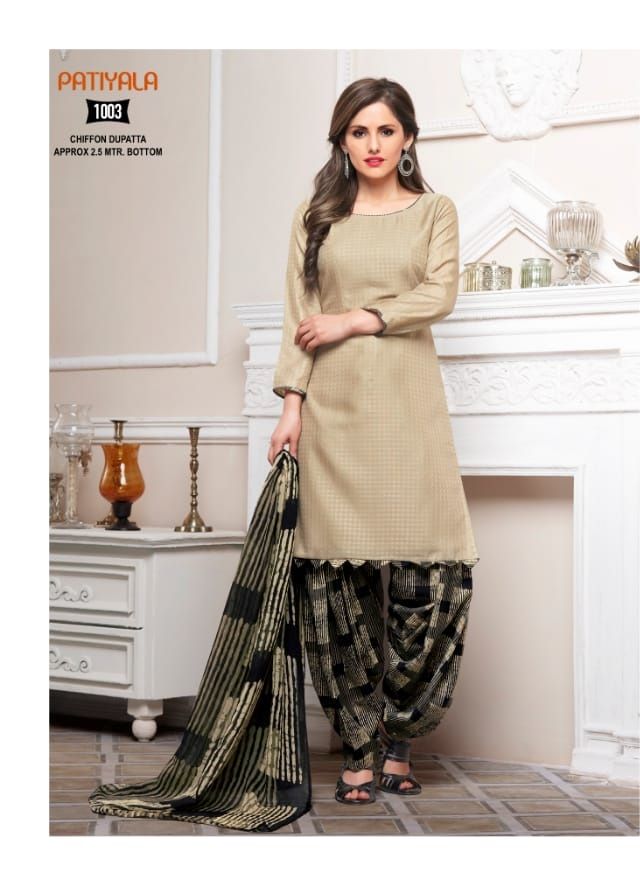 Balaji Raspberry Vol-9 Wholesale Cotton Patiyala Dress Material -  textiledeal.in