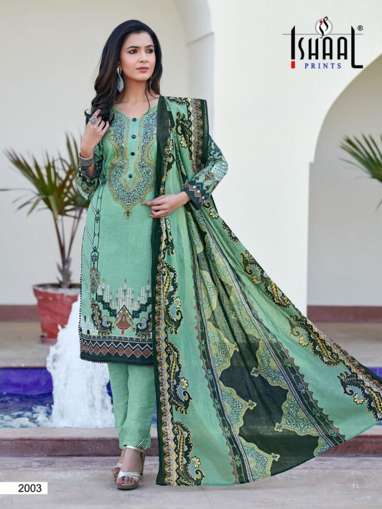 Ishaal Dress Material - Ishaal Gulmohar Combo Vol 2 New Catalog