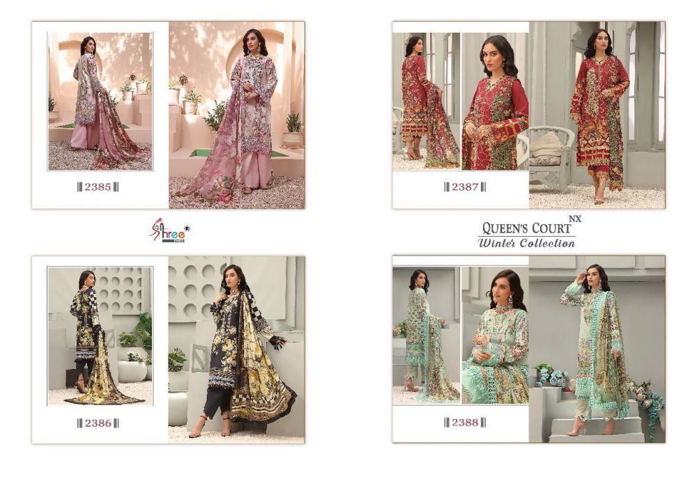 Shree Fabs Queen's Court Winter Collection NX open images