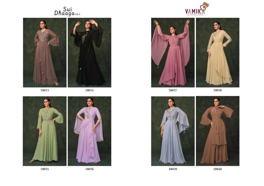 VAMIKA SUI DHAGA VOL 5 Gown Catalogue