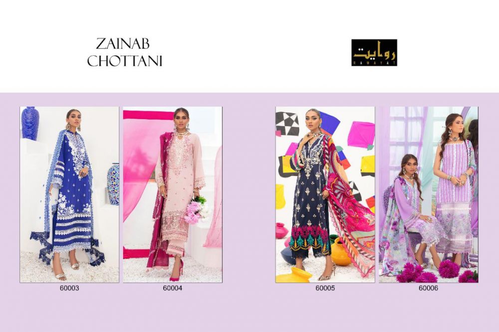 Rawayat Zainab Chottani Collection 2021 with Open Image