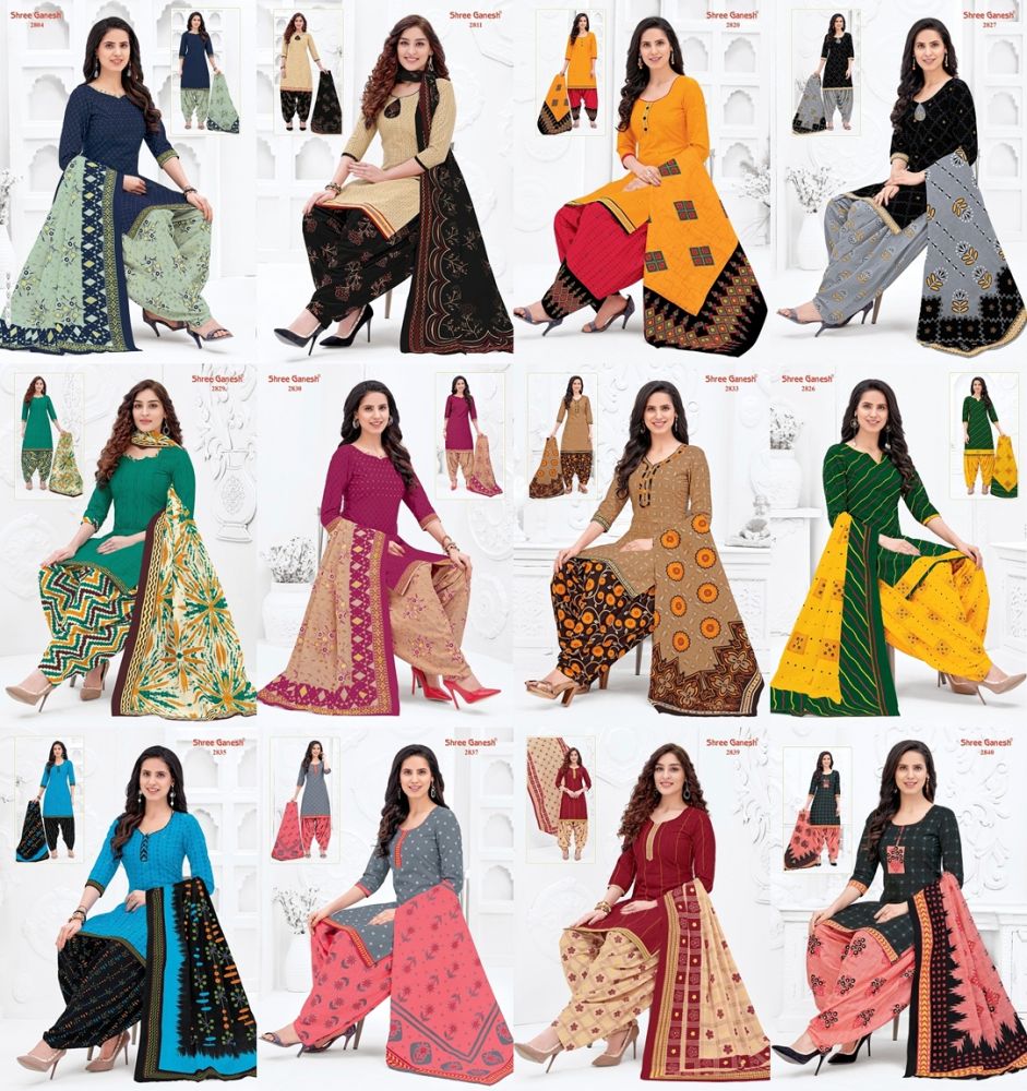 Shree Ganesh Hansika Vol 8 C Stitched XL Size