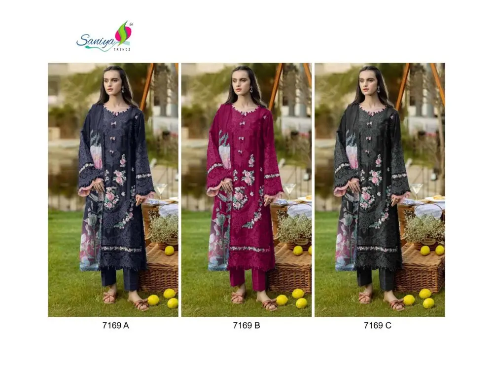 SANIYA TRENDZ D NO 7169 WITH OPEN IMAGES