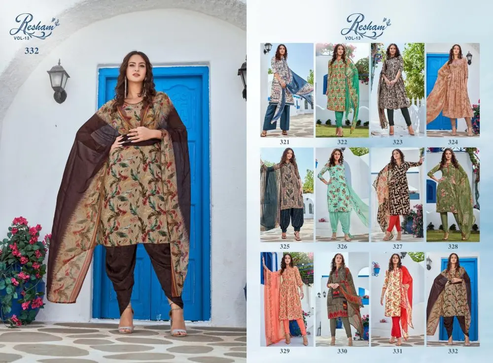 Resham vol 13 French Crepe