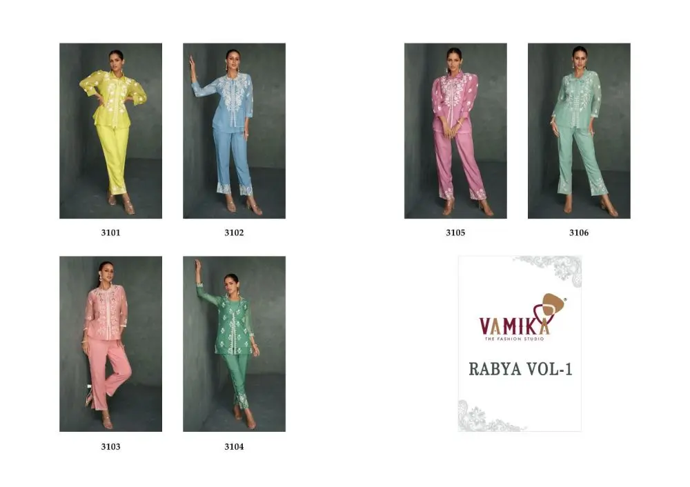 Vamika Rabya Co-ord sets Readymade