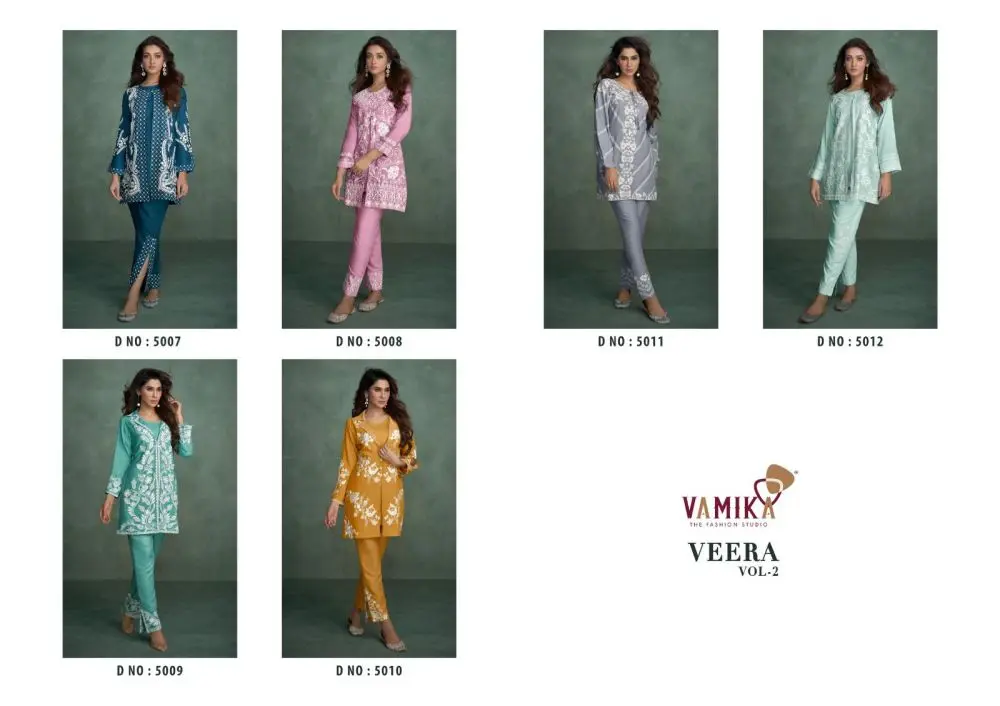 Vamika VEERA vol 2 Readymade Co Ord Set