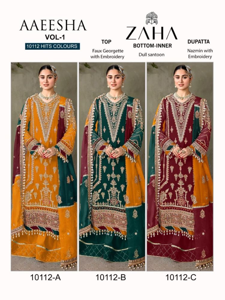 ZAHA AAEESHA 10112 ABC