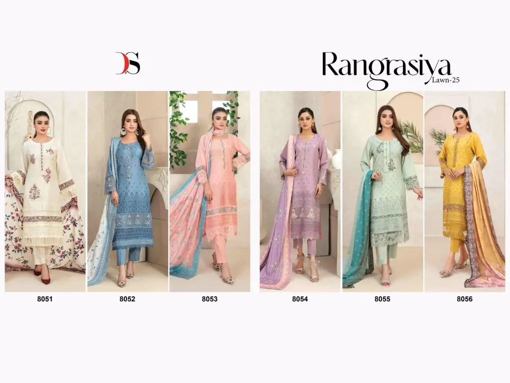 DEEPSY SUITS Rangrasiya Lawn 25 with open images